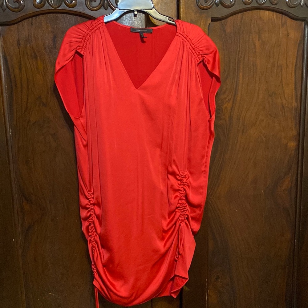 Bcbg Max Azria red dress